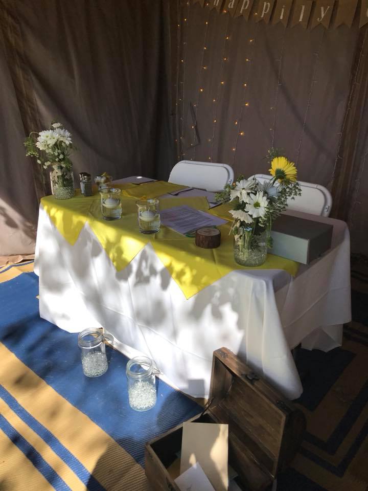 wedding table